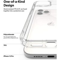 Ringke Fusion Backcover iPhone 12 (Pro) - Transparant