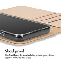 Accezz Wallet Softcase Bookcase Apple iPhone 11 Pro - Goud