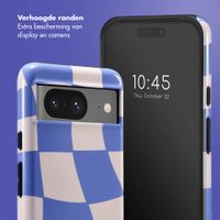 Selencia Vivid Tough Backcover Google Pixel 8 - Groovy Sapphire Blue