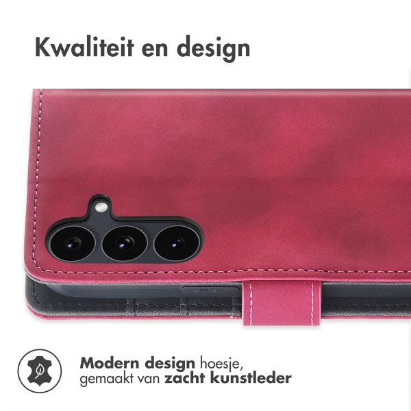 imoshion Bookcase met koord Samsung Galaxy S25 FE - Rood