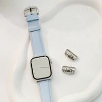 Burga Genuine Leather Band Apple Watch | 38/40/41/42 mm - Dream / Silver