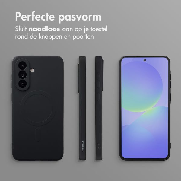 imoshion Color Backcover met MagSafe Samsung Galaxy A36 - Zwart