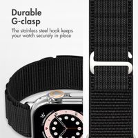 Accezz Nylon Alpine Band Apple Watch | 44/45/46/49 mm - Black