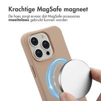 imoshion Color Backcover met afneembaar koord MagSafe Apple iPhone 15 Pro - Nude