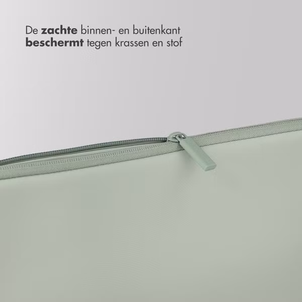 Accezz Laptophoes 13-14 inch - Laptopsleeve - Groen
