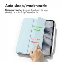 imoshion Magnetic Bookcase iPad Air 11 inch (2024) M2 / Air 5 (2022) / Air 4 (2020) - Lichtblauw