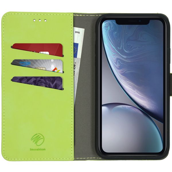 imoshion Uitneembare 2-in-1 Luxe Bookcase iPhone Xr - Groen