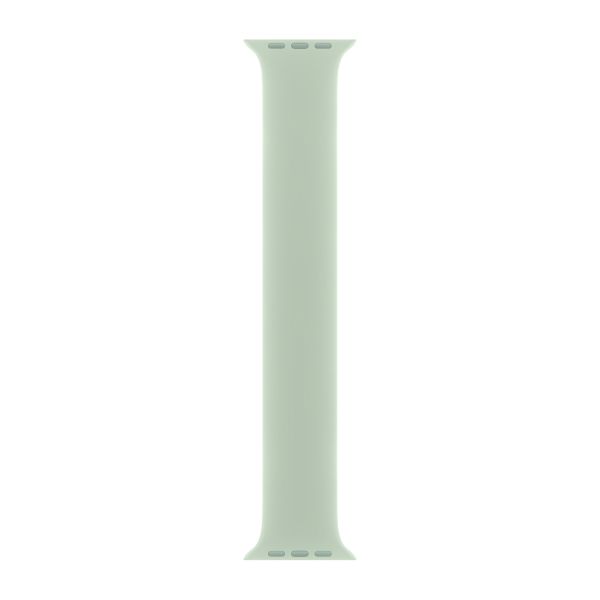 Apple Siliconen solobandje Apple Watch | 38/40/41/42 mm - Maat 7 - Mineral Green