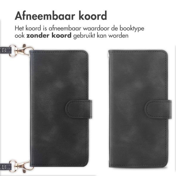 imoshion Bookcase met koord iPhone 14 - Zwart