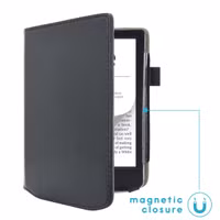 imoshion Vegan Leather Bookcase Pocketbook Verse / Verse Pro / Verse Pro Color / Vivlio Light / Light HD - Zwart