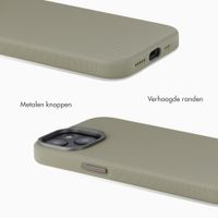 Accezz Mesh Backcover met MagSafe Apple iPhone 14 / 13 - Donkergrijs