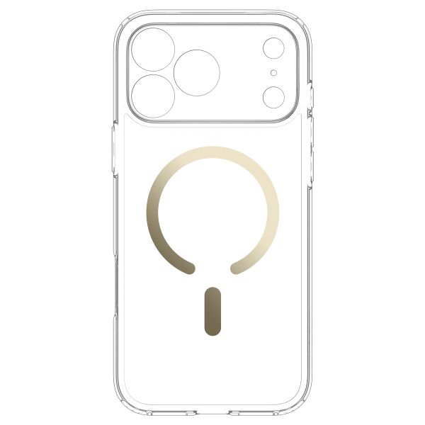 Spigen Ultra Hybrid Backcover MagSafe Apple iPhone 18 Pro Max / 17 Pro Max - Clear Gold