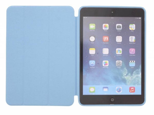 Luxe Bookcase iPad Mini 3 (2014) / Mini 2 (2013) / Mini 1 (2012) - Turquoise