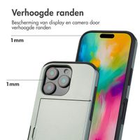 imoshion Backcover met pasjeshouder Apple iPhone 16 Pro - Groen