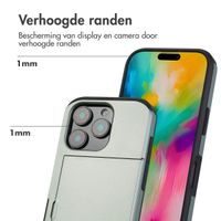 imoshion Backcover met pasjeshouder iPhone 16 Pro - Groen