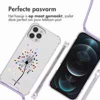 imoshion Design hoesje met koord Apple iPhone 12 Pro Max - Sandstone Dandelion