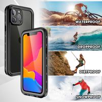Redpepper Dot Plus Waterproof Backcover Apple iPhone 13 Pro Max - Zwart