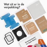 Accezz 2x Screenprotector met applicator Apple Watch Series 4-6 / SE - 40 mm