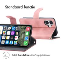 imoshion Bookcase met koord Apple iPhone 16 - Roze