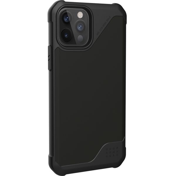 UAG Metropolis LT Backcover iPhone 12 (Pro) - Zwart