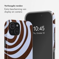 Selencia Vivid Backcover met MagSafe Apple iPhone 15 - Dream Swirl Chocolate