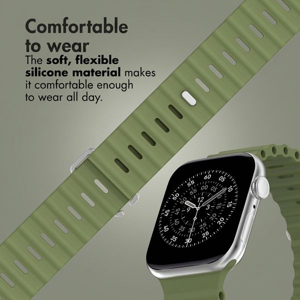 Accezz Ocean band Apple Watch | 38/40/41/42 mm - Khaki