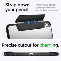 Spigen Ultra Hybrid Pro Bookcase Apple iPad 11 (2025) 11 inch A16 / iPad 10 (2022) 10.9 inch - Zwart