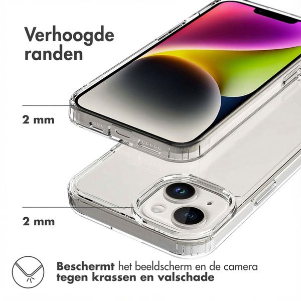 Accezz Xtreme Impact Back Cover Apple iPhone 15 - Transparent