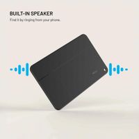 Fixed MiCard Pro - Bluetooth Tracker - Geschikt voor Apple & Android - Zwart