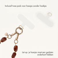Selencia Satin Crush Polskoord - Brown