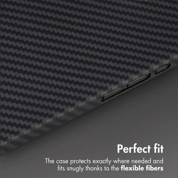 Accezz MagSafe Kevlar® Back Cover Apple iPhone 17e / 16e - Black