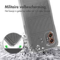 Accezz Xtreme Impact Backcover Samsung Galaxy Xcover 7 Pro - Transparant