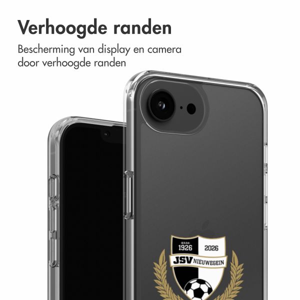 Clear Backcover Apple iPhone 16e - JSV Nieuwegein