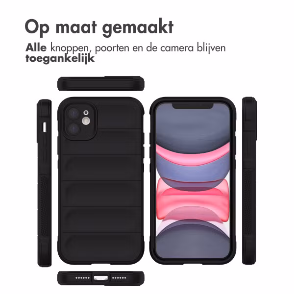 imoshion EasyGrip Backcover Apple iPhone 11 - Zwart