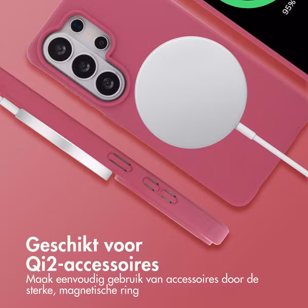 imoshion Color Backcover met afneembaar koord met MagSafe Samsung Galaxy S26 Ultra - Raspberry