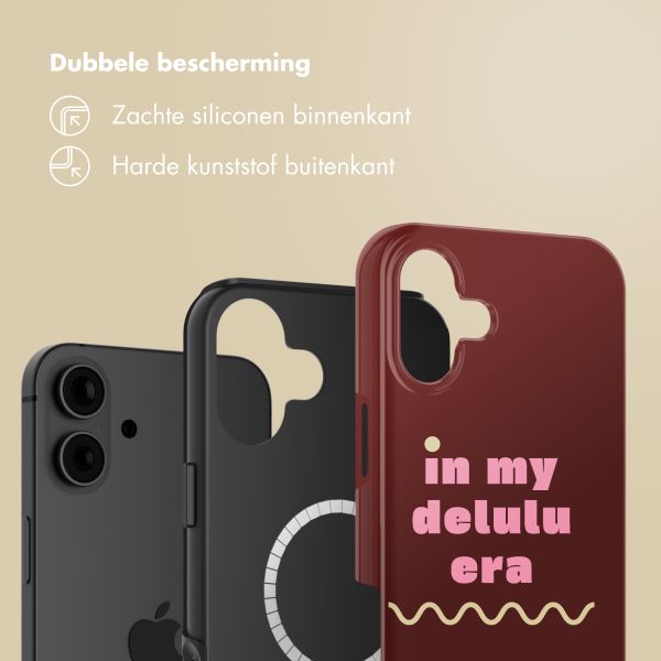 Selencia Vivid Backcover met MagSafe Apple iPhone 16 - Delulu