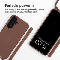 imoshion Siliconen hoesje met koord Samsung Galaxy A56 - Bruin