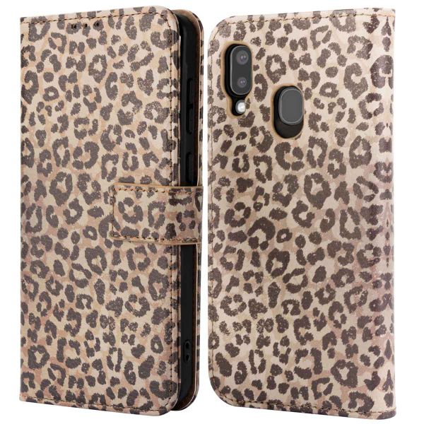 imoshion Design Bookcase Samsung Galaxy A20e - Leopard Mood