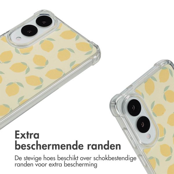 imoshion Design hoesje met koord Samsung Galaxy S25 Edge - Citrus Dream