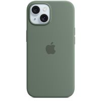 Apple Silicone Backcover MagSafe Apple iPhone 15 - Cypress