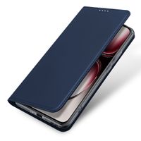 Dux Ducis Slim Softcase Bookcase Oppo Reno 12 Pro - Donkerblauw