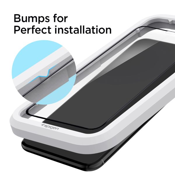 Spigen AlignMaster Full Cover Screenprotector Apple iPhone 11 / Xr