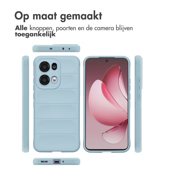 imoshion EasyGrip Backcover Oppo Reno 13 Pro - Lichtblauw