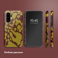 Selencia Vivid Backcover Samsung Galaxy A17 - Moo'd Olive Dust