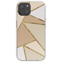 imoshion  Design hoesje iPhone 15 - Graphic Beige