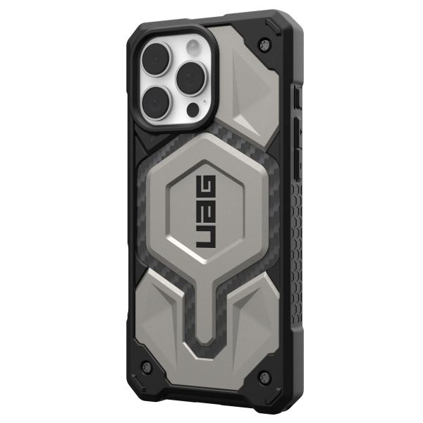 UAG Monarch Pro Backcover iPhone 16 Pro Max - Titanium