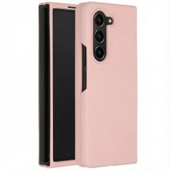 Accezz Liquid Silicone Backcover Samsung Galaxy Z Fold 5 - Roze
