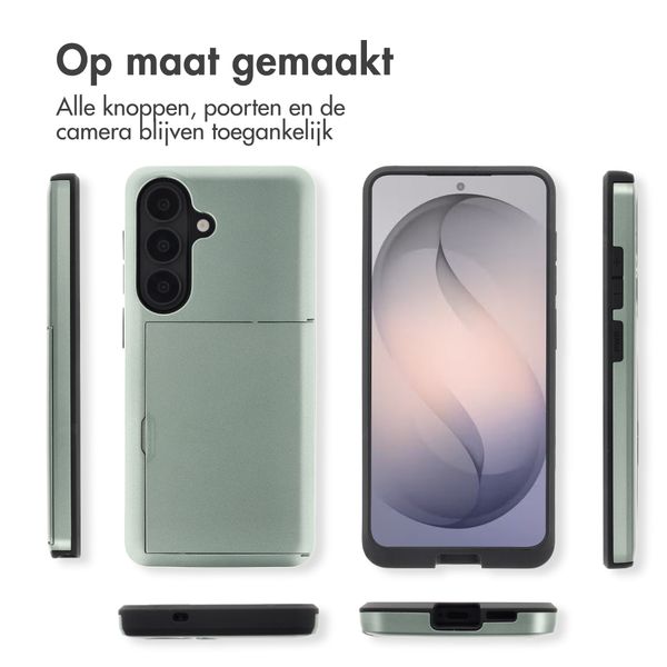 imoshion Backcover met pasjeshouder Samsung Galaxy S26 - Groen