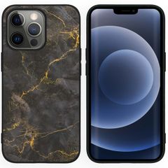 imoshion Design hoesje Apple iPhone 13 Pro - Black Marble