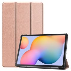 imoshion Trifold Bookcase Samsung Galaxy Tab S6 Lite / Tab S6 Lite (2022) / Tab S6 Lite (2024) - Rosé Goud